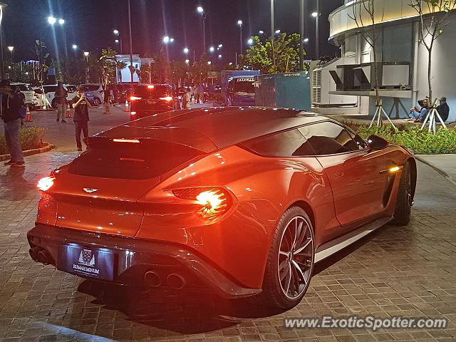 Aston Martin Vanquish spotted in Jakarta, Indonesia