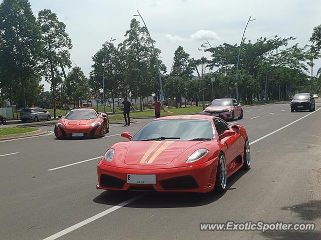 Ferrari F430 spotted in Jakarta, Indonesia