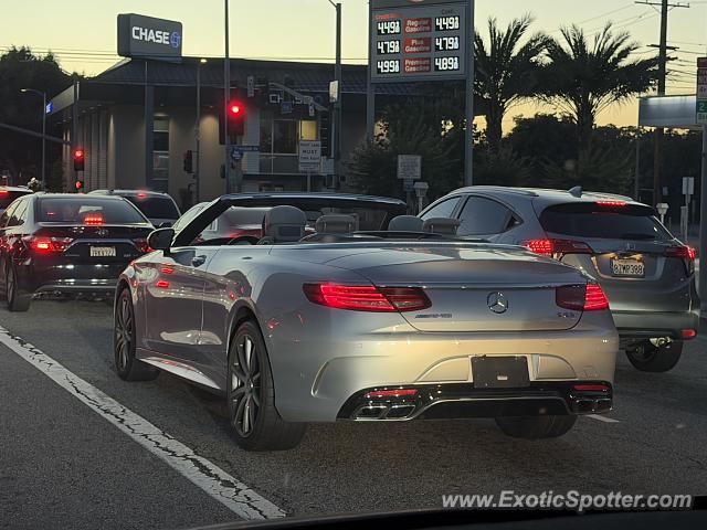 Mercedes S65 AMG spotted in Los Angeles, California