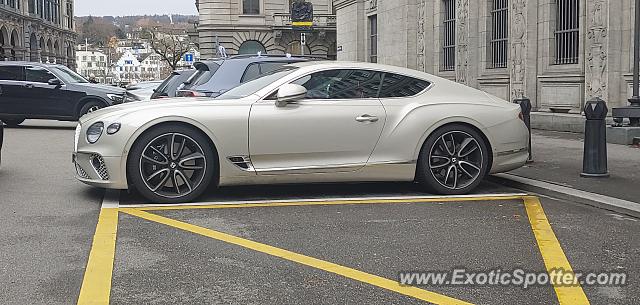 Bentley Continental spotted in Zurich, Switzerland
