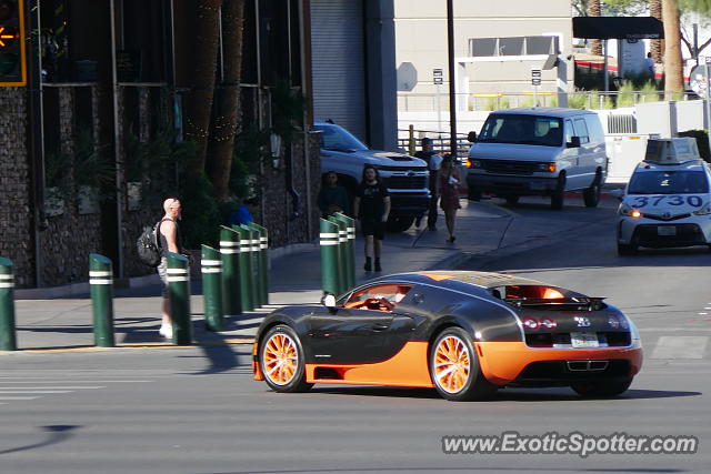 Bugatti Veyron spotted in Las Vegas, Nevada