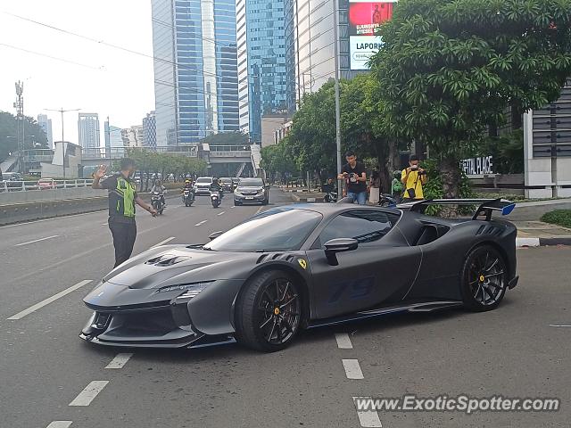 Ferrari SF90 Stradale spotted in Jakarta, Indonesia
