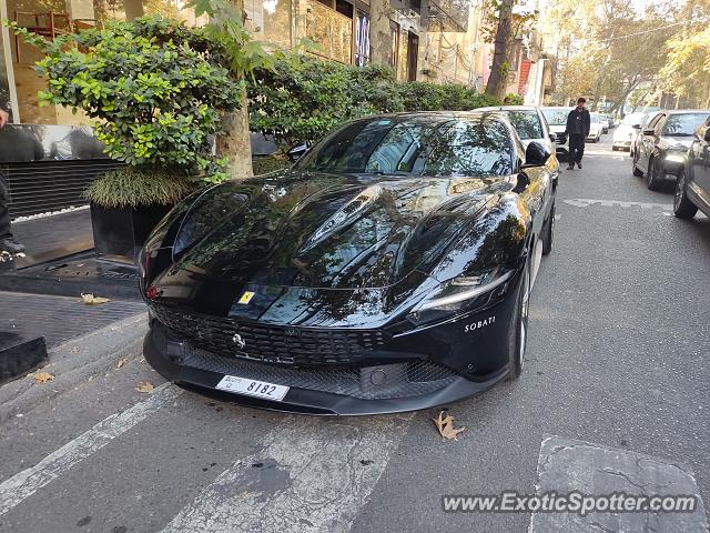 Ferrari Roma spotted in Tehran, Iran