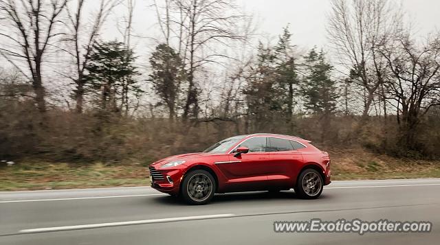 Aston Martin DBX spotted in Bernardsville, New Jersey