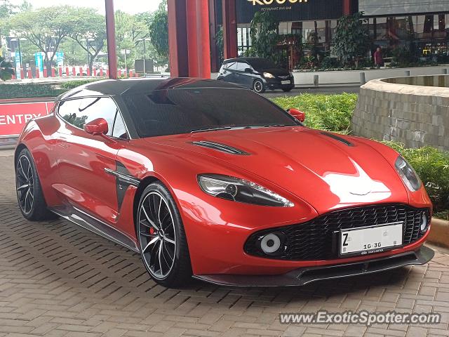 Aston Martin Vanquish spotted in Serpong, Indonesia