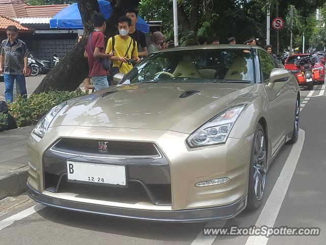 Nissan GT-R spotted in Jakarta, Indonesia