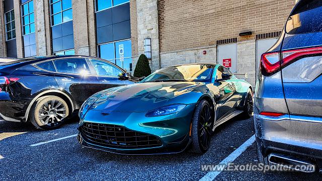 Aston Martin Vantage spotted in Bridgewater, New Jersey