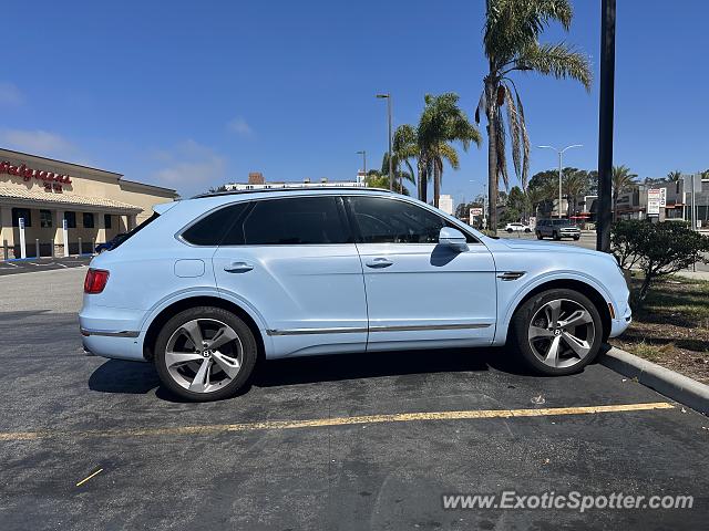 Bentley Bentayga spotted in El Segundo, California
