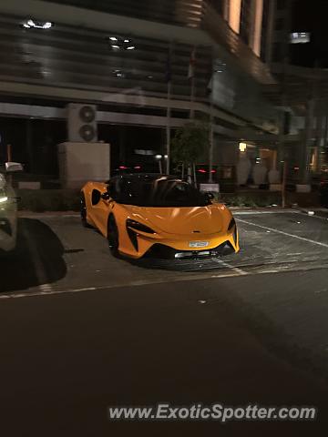 Mclaren 570S spotted in Dubai, United Arab Emirates