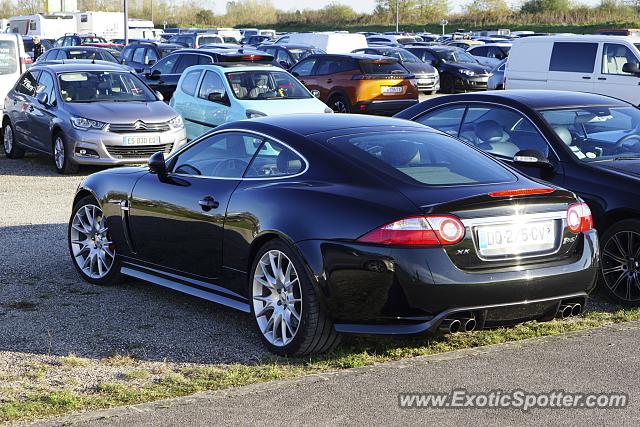 Jaguar XKR-S spotted in Lyon, France