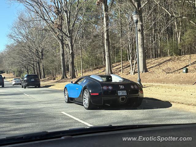 Bugatti Veyron spotted in Cornelius, North Carolina