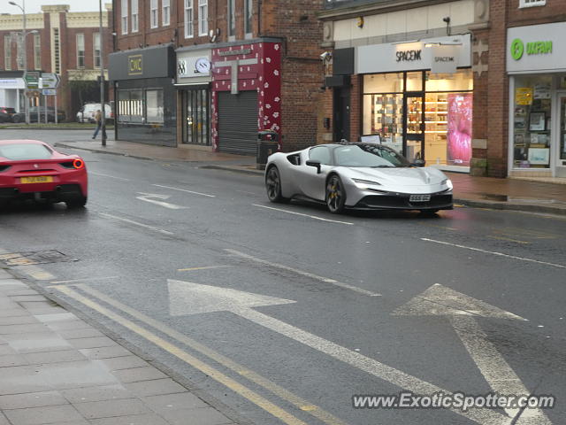 Ferrari SF90 Stradale spotted in Wilmslow, United Kingdom