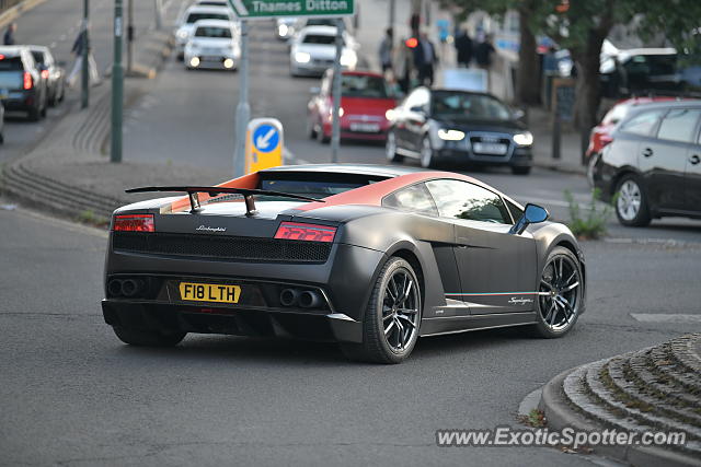 Lamborghini Gallardo spotted in London, United Kingdom