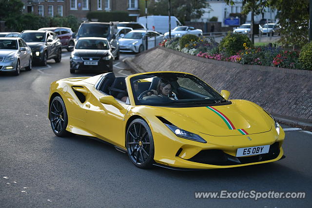 Ferrari F8 Tributo spotted in London, United Kingdom