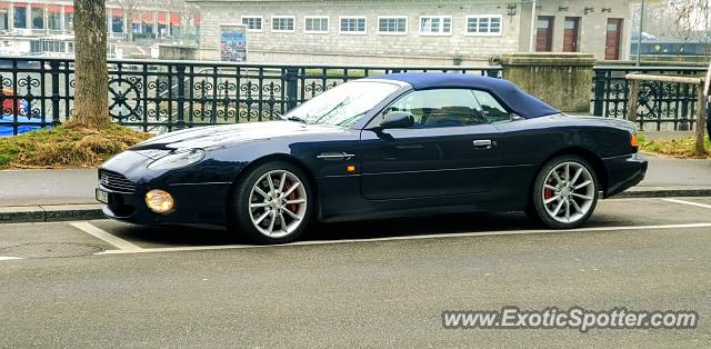 Aston Martin DB7 spotted in Zürich, Switzerland