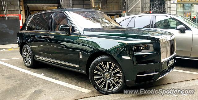 Rolls-Royce Cullinan spotted in Zürich, Switzerland