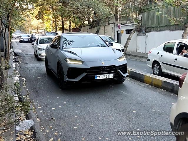 Lamborghini Urus spotted in Tehran, Iran