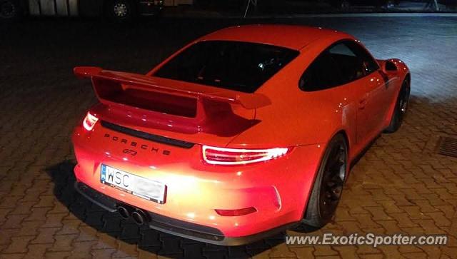 Porsche 911 GT3 spotted in Sochaczew, Poland