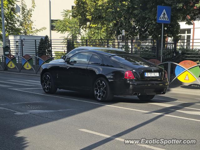 Rolls-Royce Wraith spotted in Bucharest, Romania