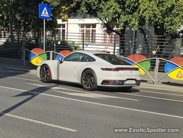 Porsche 911 spotted in Bucharest, Romania