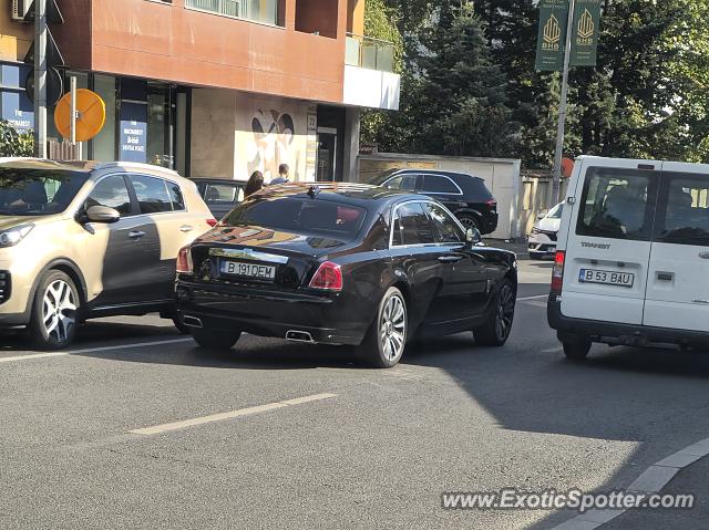 Rolls-Royce Ghost spotted in Bucharest, Romania