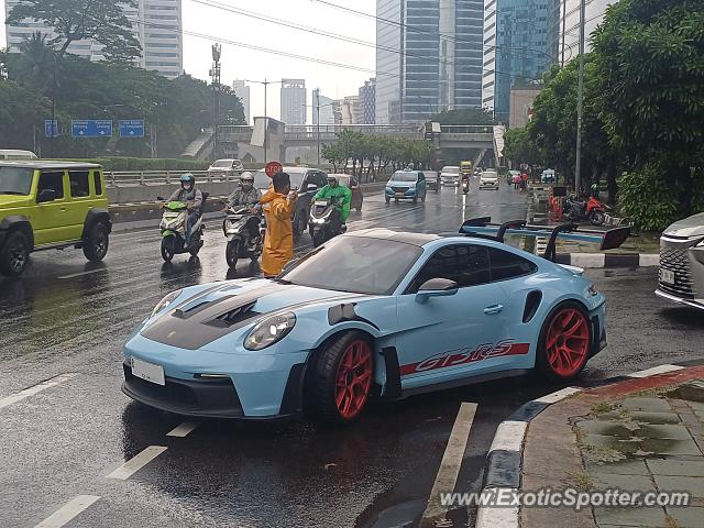 Porsche 911 GT3 spotted in Jakarta, Indonesia
