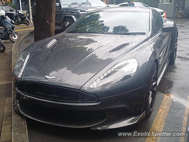 Aston Martin Vanquish spotted in Jakarta, Indonesia