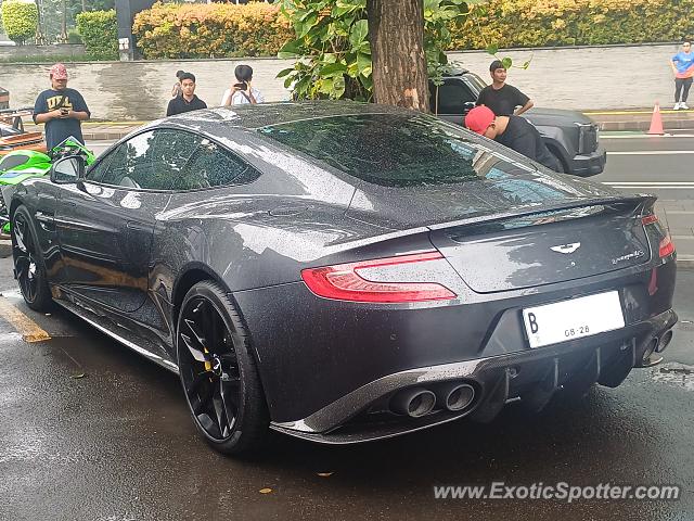 Aston Martin Vanquish spotted in Jakarta, Indonesia