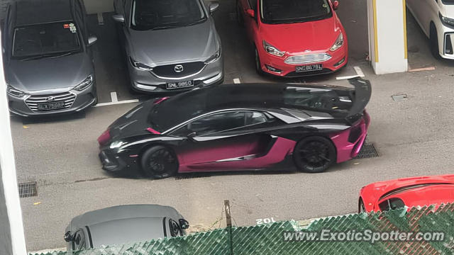 Lamborghini Aventador spotted in Singapore, Singapore