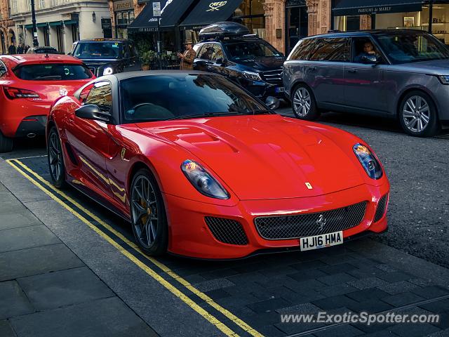 Ferrari 599GTO spotted in London, United Kingdom