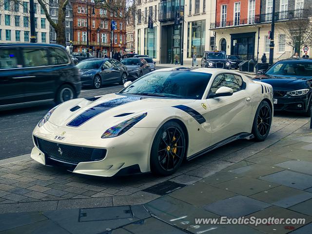 Ferrari F12 spotted in London, United Kingdom