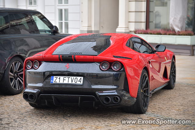 Ferrari 812 Superfast spotted in Warsaw, Poland