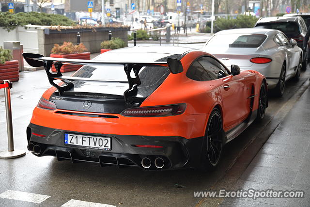 Mercedes AMG GT spotted in Warsaw, Poland