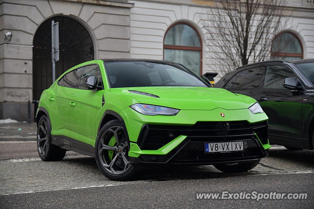 Lamborghini Urus spotted in Warsaw, Poland