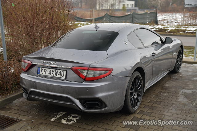 Maserati GranTurismo spotted in Warsaw, Poland