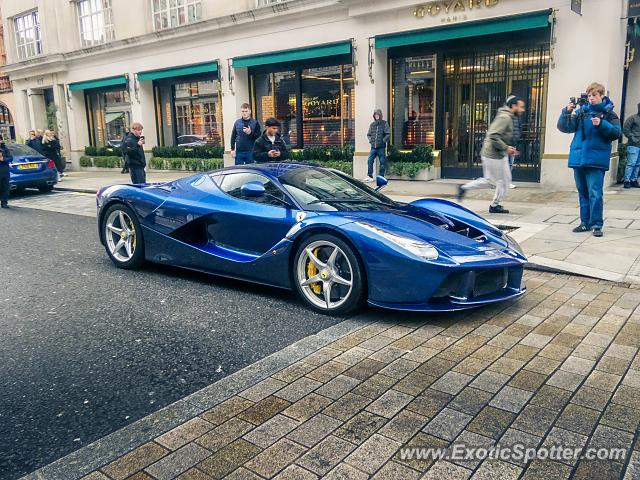 Ferrari LaFerrari spotted in London, United Kingdom