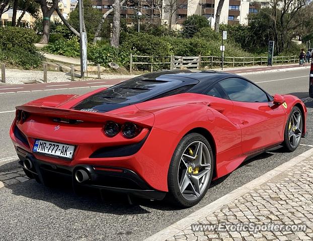 Ferrari F8 Tributo spotted in Cascais, Portugal