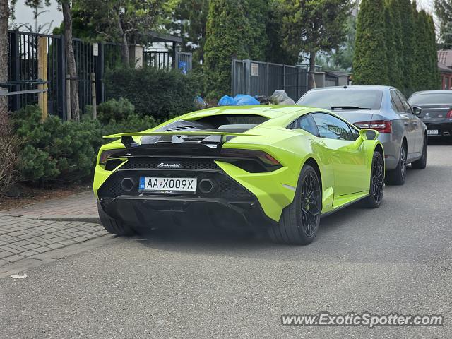 Lamborghini Huracan spotted in Warsaw, Poland