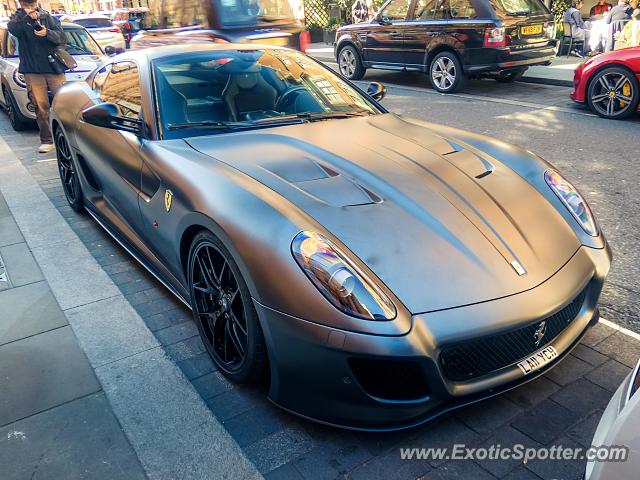 Ferrari 599GTO spotted in London, United Kingdom