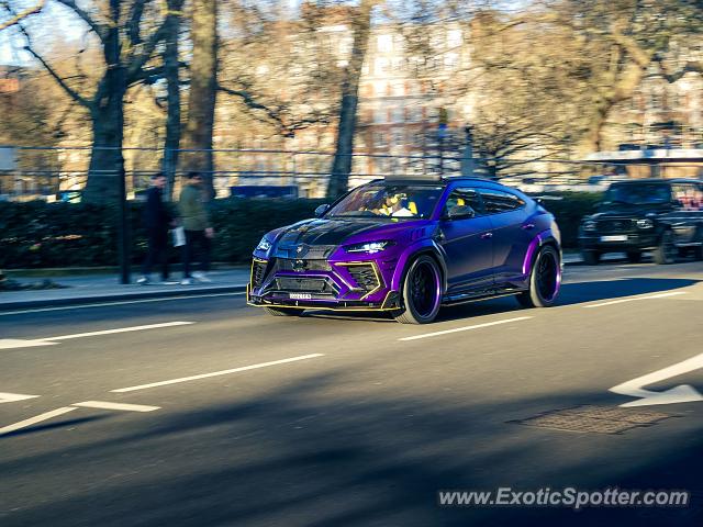 Lamborghini Urus spotted in London, United Kingdom