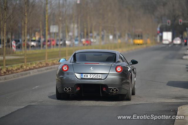 Ferrari 599GTB spotted in Warsaw, Poland
