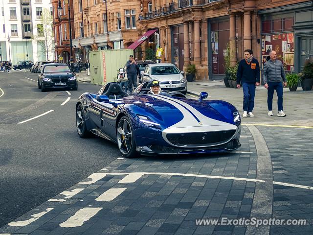 Ferrari Monza SP2 spotted in London, United Kingdom