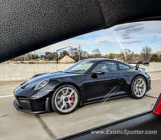 Porsche 911 GT3 spotted in Howard, Wisconsin