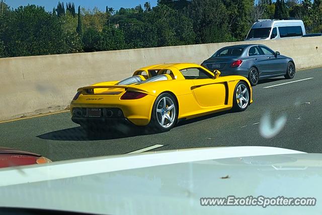 Porsche Carrera GT spotted in Calabasas, California