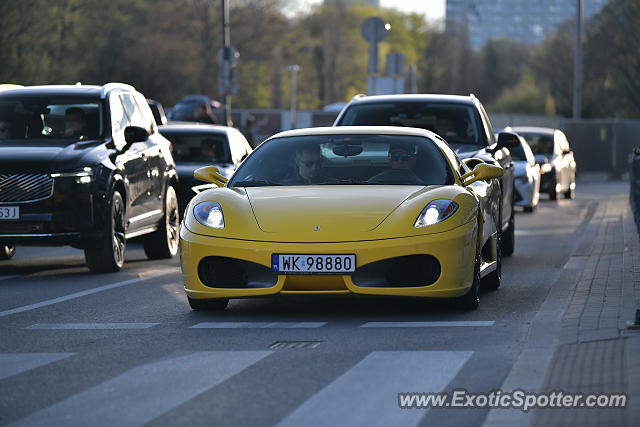 Ferrari F430 spotted in Warsaw, Poland
