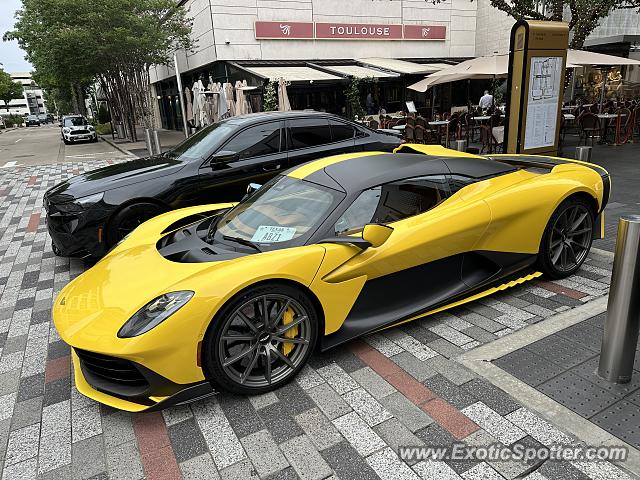 Aston Martin Vulcan spotted in Houston, Texas