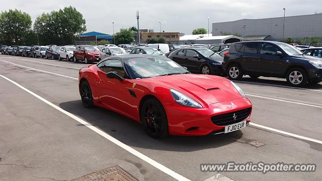Ferrari California spotted in Somewhere n kent, United Kingdom