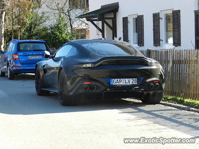 Aston Martin Vantage spotted in Garmisch, Germany