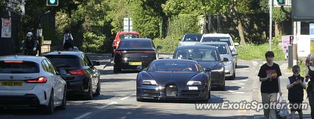 Bugatti Veyron spotted in Alderley Edge, United Kingdom