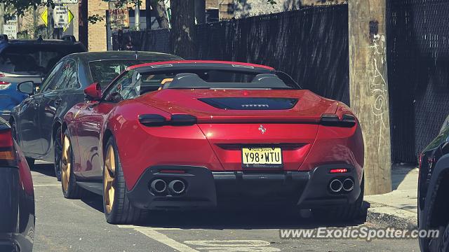 Ferrari Roma spotted in New Jersey, New Jersey